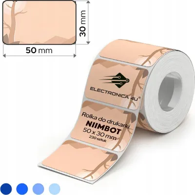 Immagine prodotto di Etichette autoadesive termiche Niimbot B1 B4 B21 B3S B31 50x30