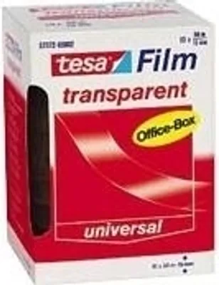 Productafbeelding van TESA TRANSPARENTE FOLIE, 66MX15MM, 10 STUKS (artikelnummer: 57372-2-0)