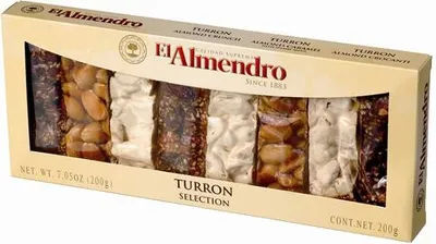 Produktbild von El Almendro Turrón Selection 200g