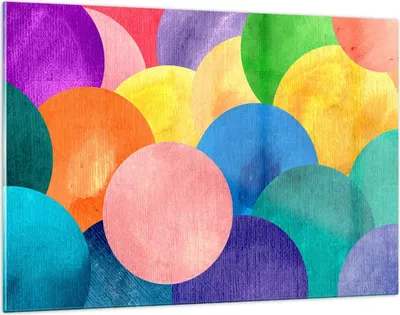 Produktbild von Bilder auf glas - Abstraktion modern - 120x80cm - Glasbilder - Wandbilder - Kunstdruck - zum Aufhängen bereit - Wanddekoration aus Glas - Glas Bilder - Wandbild auf Glas - Einteilig - GAA120x80-3794