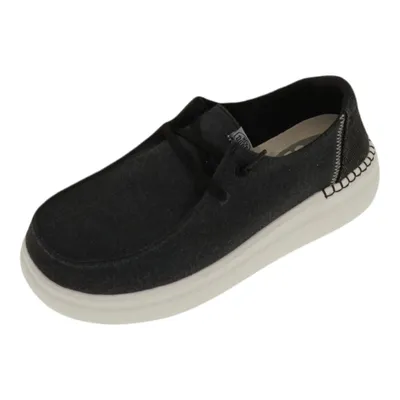Immagine prodotto di Hey Dude Wendy Rise Black scarpa slip-on da donna in nero, taglia 42