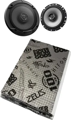 Produktbild von Lautsprecher Kenwood S1766 inkl. Hifonics Dämmpaket 100db -