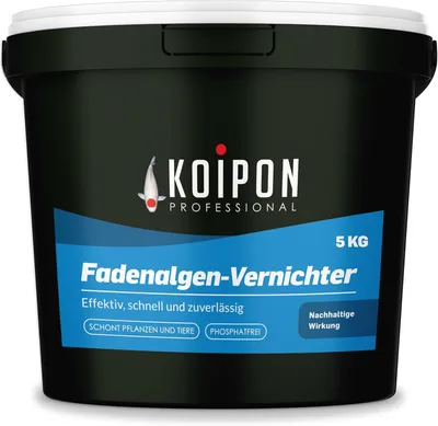Produktbild von KOIPON Fadenalgen-Vernichter 5kg phosphatfrei gegen Fadenalgen im Teich