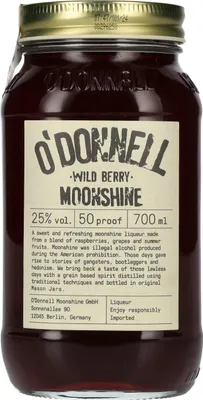 Produktbild von O'Donnell Moonshine Wilde Beere 700ml 25% Vol.