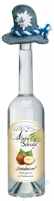 Immagine prodotto di Grappa alpina Liquore di nocciole Steinbeisser | 33 % vol | 0,5 l