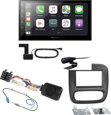 Produktbild von Pioneer SPH-DA250DAB Bluetooth Autoradio MP3 DAB+ Einbauset für Opel Vivaro B
