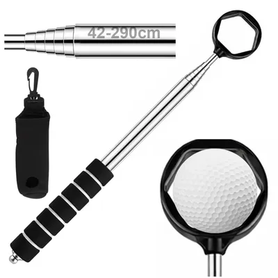 Obrázek produktu pro Teleskopický sběrač golfových míčků s šestihranným systémem uchycení