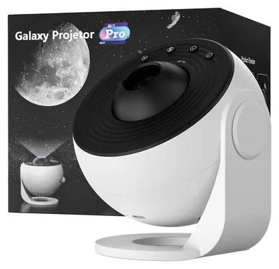 Galaxy Projektor Pro mit 3 Scheiben, Sternenhimmel Nachtlicht