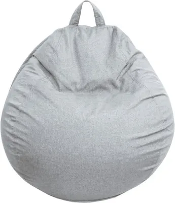 Immagine prodotto di Pouf sacco grigio 105 x 85 cm