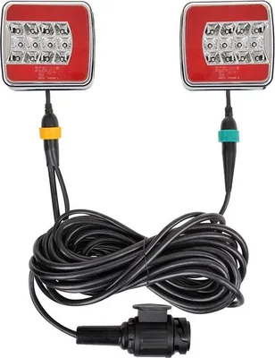 Obrázek produktu pro Světla přívěsu LED 4F s magnety 7,5+2,5M kabel 13P.