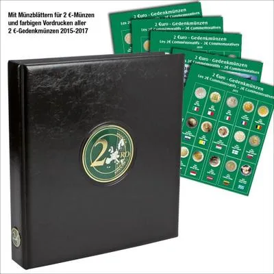 Obrázek produktu pro Münzensammelalbum für die 2 Euro Münzen Europa ab 2015