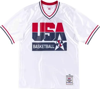 Obrázek produktu pro Dres Mitchell & Ness ASSHGS18429-USAWHIT92DRB pro Pánské