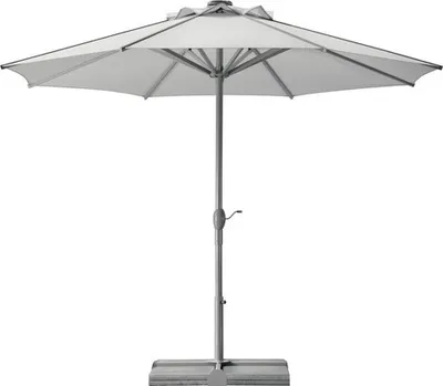 Produktbild von Marktschirm Schneider Rooftop 350 cm silbergrau