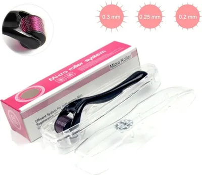 Produktbild von 540 Needle Skin Roller Anti-Falten / Alterung Derma Roller Body Slim 3.00 mm FT