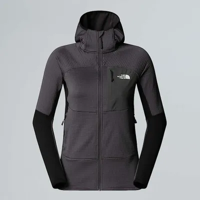 Zdjęcie produktu dla Bluza z kapturem The North Face Damska Polartec Powergrid Stormgap, kolor: antracytowy/szary