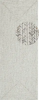 Image de Hanse Home Tapis tressé d'intérieur et d'extérieur Trenzado Hell Mélange