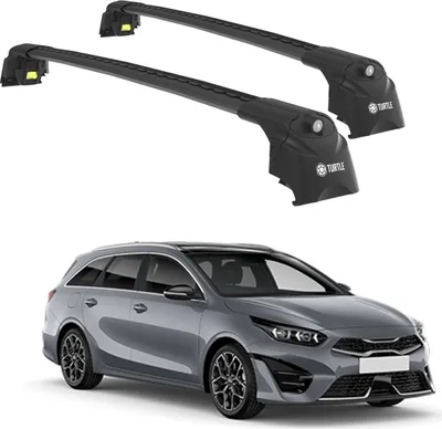 Produktbild von TURTLE STREŠNÝ NOSIČ AIR-2 , Čierna KIA CEED SPORTSWAGON (CD) 2019 - 2024