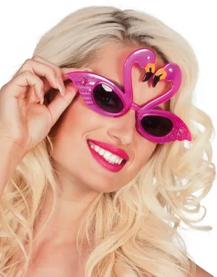 Produktbild von Spaßbrille Beach Party - pink - Partybrille Karibik