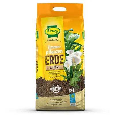 Produktbild von frux® Zimmerpflanzenerde Natürlich Gut torffrei - 18 Liter