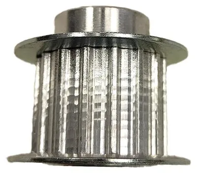 Image de Poulie dentée, P : 5 mm, 16 dents, courroie 16 mm, aluminium, At5, Ozdowski
