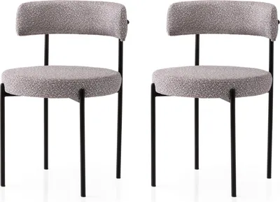 Produktbild von Skye Decor, Gını - 4006 V2, Schwarz, Stuhlset (2 Stück), 48,5 x 75,5 x 50,5 cm, 100 % EISEN
