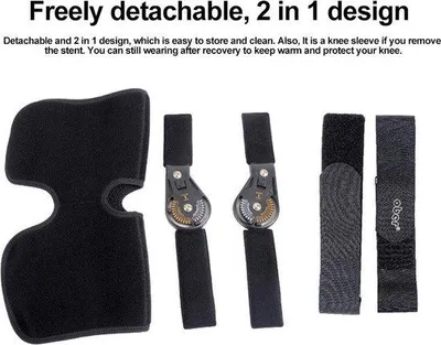Image de Genouillère pour déchirure du ménisque et arthrose - Antidérapante - Taille M
