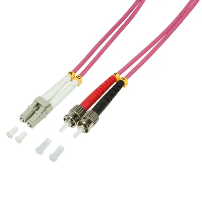 Immagine prodotto di LogiLink Professional FP4LT03 Cavo patch LogiLink LWL, LC-Duplex - 2 x ST, OM4, 3,0 m