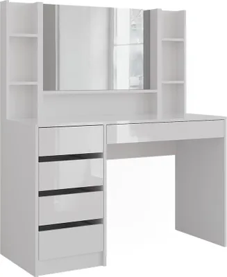Zdjęcie produktu dla Stolik do przebierania Vicco Sherry Biały/biały wysoki połysk 119.8 cm 4 części, Model 57606