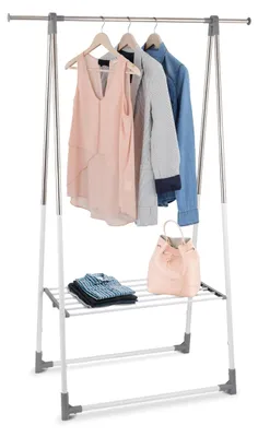 Image de Solidchoice - Cintre pliable avec étagère
