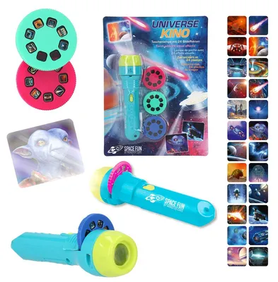 Produktbild von Taschenlampe Monster Cars Spacefun mit Bildeffekten, 3 Bilderscheiben
