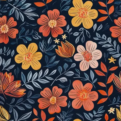 Obrázok produktu pre OUTDOOR DEKOSTOFFE OXFORD - Motiv Blumen I DX5386