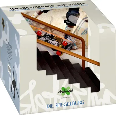 Produktbild von Coppenrath Verlag GmbH & Co.KG Mini-Skateboard-Set Stairs - skate-aid 4