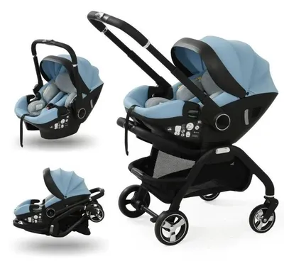 Immagine prodotto di Passeggino trio 3 in 1 con navicella e seggiolino auto