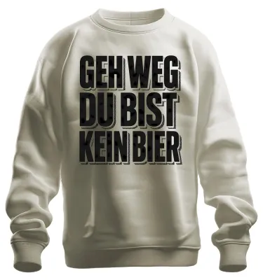 Zdjęcie produktu dla Odejdź, nie lubisz piwa. Zabawne, impreza, picie, alkohol, pub, bluza, sweter, natura, L