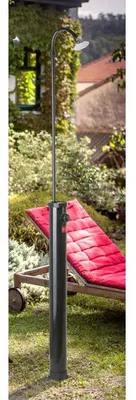 Image de GRE - Douche Solaire 9L PVC Noir – Extérieure Piscine Jardin