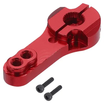 Servo-Lenkarm 25T, 35 mm, rot, Metall, für RC Modelle