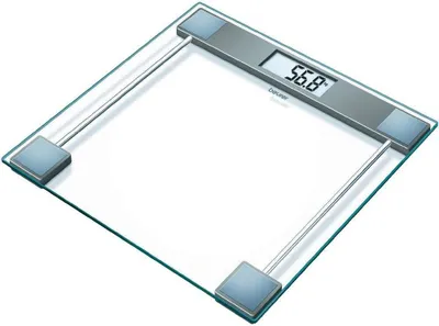 Produktbild von Beurer GS 11 755.05 Elektronische Personenwaage, max. 150 kg Tragkraft, LCD-Infodisplay
