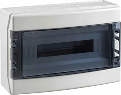 Produktbild von IDE Sicherungskasten Verteilung Verteilerkasten 18 Module Aufputz UV IP65 1 Reihig