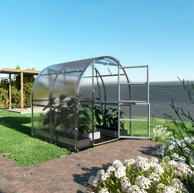 Gewächshaus KLASIKA SLIM 2x2m (4m2) mit 6mm Polycarbonat

