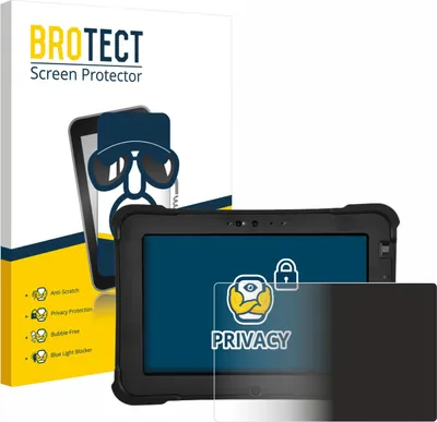 Produktbild von BROTECT Sichtschutzfolie für Zebra XSlate L10ax Anti-Spy Privacy Sichtschutz Blickschutz Folie Blaulicht-Schutz