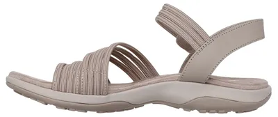 Zdjęcie produktu dla Sandały damskie REGGAE SLIM 163573/TPE TAUPE by SKECHERS od rozmiaru 37 do 41