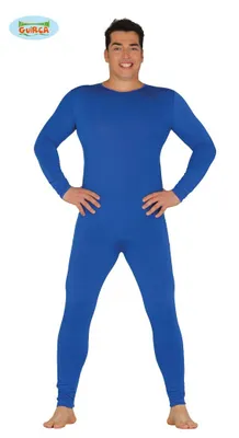 Immagine prodotto di costume intero blu - costume da uomo taglia M/L, taglia:L