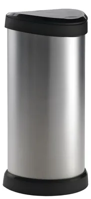 Obrázok produktu pre Curver Decobin 40l, 40 L, Kolo, Plast, Strieborná, Plast, Pedál
