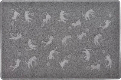 Productafbeelding van Famanu Katzenbakmat, extra groot, 354 x 236 cm - geschikt voor alle katten - houdt de vloer schoon