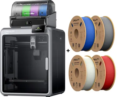 Produktbild von Creality K2 PRO Combo - 1002110100- 3D Drucker mit 4 KG Hyper PLA Filament Set (A)