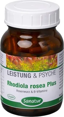 Obrázok produktu pre Rhodiola Rosea Plus B vitamíny Kapsule 180 kapsúl