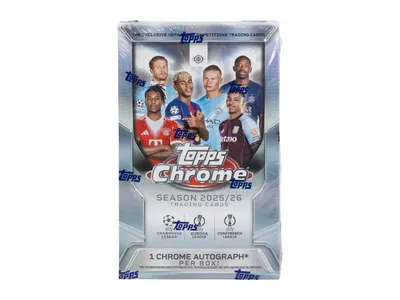 Produktbild von 2025/26 Topps Chrome UEFA Club Competitions Fußball-Hobby