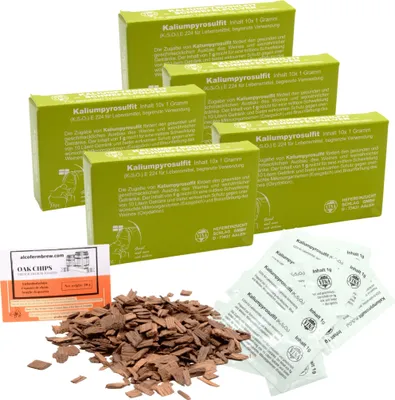 Produktbild von 5 x VINA Kaliumpyrosulfit 10x1g - Gärstopp, Weinstabilisator