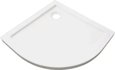 Produktbild von Acryl Rundbrausetasse Duschwanne Stone White 90 x 90 cm