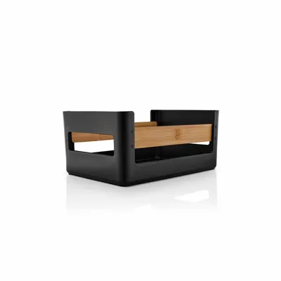 Produktbild von Eva Solo Aufbewahrungskiste Nordic Kitchen, Bambus, Kunststoff, Black, 26 x 18 cm, 520445